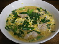 「肉ニラ玉子とじラーメン」@九州大分ラーメン 麺恋亭 中華街店の写真