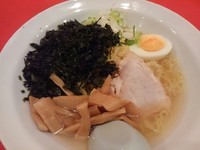 「冷やしのり塩ラーメン　600円」@天龍 仲見世店の写真