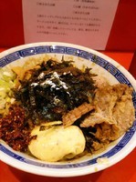 「たれそば＋大盛り」@ジャンプの写真