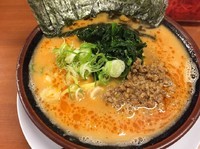 「担々麺」@横浜家系ラーメン 松田家 上福岡店の写真
