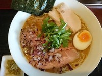 「【本日の限定】アジ煮干らーめん ￥790」@和風らーめん 凪の写真