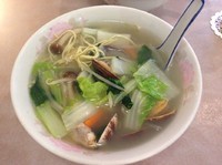 「あさり麺」@牡丹園の写真