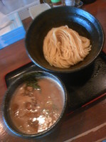 「つけ麺（小）７４０円」@麺処 名越の写真