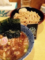 「味玉　つけ麺　麺少なめ」@くり山の写真