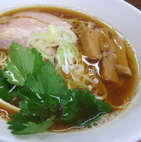 「比内地鶏を味わう中華そば 800円」@創麺業 磯部水産の写真