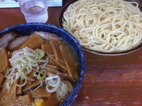 「味噌つけめんあつもり(950円)+メンマ(350円)」@江戸川橋大勝軒の写真