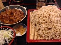 「ランチ（ハヤシライス）盛りの量で【900＋100＝1000円】」@そば処 ゆう月 大森駅前店の写真