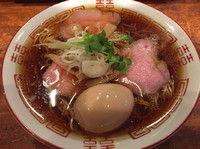 「味玉中華そば(850円)」@中華そば しば田の写真
