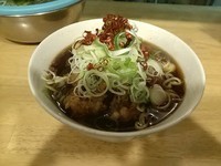 「ジャンボゲソそば」@一○そばの写真