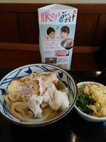 「豚マリネ冷やしぶっかけ(並)590円」@丸亀製麺 足立店の写真