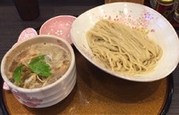「鶏と貝のつけ麺 850円」@チラナイサクラの写真