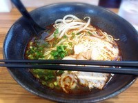 「【鶏塩薬膳らーめん】600円」@家系ラーメン 横道(odo)の写真