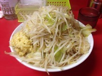 「小ラーメン＋生姜 （690円＋50円）」@ラーメン二郎 仙台店の写真