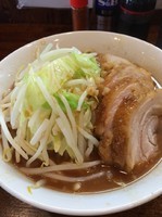 「小盛ラーメン豚増し」@麺屋 鳳の写真