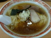 「支那そば、ランチタイムセット(焼豚丼)」@支那ソバ かづ屋の写真