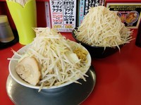 「らーめん並　野菜ダブル、にんにく」@ジャンクガレッジ 熊谷店の写真