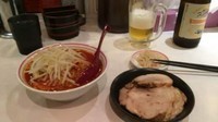 「ビールセット北極＋チャーシュー」@蒙古タンメン 中本 渋谷店の写真