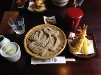 「海老天ざる」@そば茶屋 極楽坊の写真