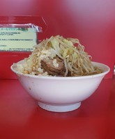 「小ラーメン(ヤサイニンニクカラメ)」@ラーメン二郎 千住大橋駅前店の写真