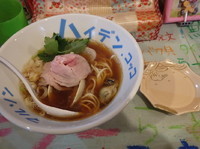 「【魚貝煮干し中華そば】（並）150g 750円」@ハイデン.コッコFACTORYサマンサ・タマサの写真