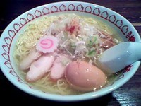 「鶏そば（800円）+大盛（100円）」@支那そば きび 桃太郎外伝の写真