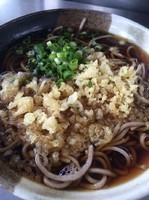 「たぬきそば」@富士見そば 上りホーム店の写真