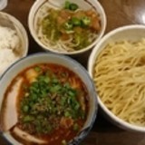 特製勝浦タンタンつけめん＋ごはん小＋ジロベジ　ハラペーニョ味