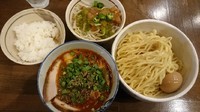 「特製勝浦タンタンつけめん＋ごはん小＋ジロベジ　ハラペーニョ味」@麺処 井の庄の写真