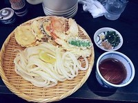 「天ざるうどん」@手打うどん すみたの写真