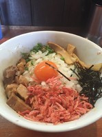 「海老まぜそば大盛【¥950】」@麺や 虎ノ道の写真