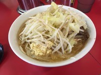「小ラーメン（野菜少なめ）」@ラーメン二郎 茨城守谷店の写真
