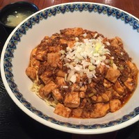 「麻婆ぶっかけ麺(¥800)」@炎麻堂 赤坂店の写真