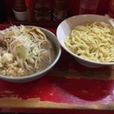 ランチ　つけ麺+ニンニクマシマシ700円