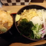 冷したぬきそば420円他