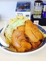 「碧の豚二郎  ヤサイ アブラ増し」@麺絆景勝軒 伊勢崎日乃出町店の写真