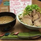 つけ麺（350g、ニンニクなし、ヤサイ、アブラ）