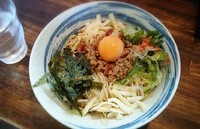「台湾坦々まぜそば 700円」@喜多方ラーメンcafeざくろの写真