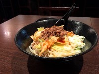 「汁なし担々麺＋トリスハイボール」@麺喰屋 Senmiの写真