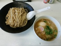 「白金つけ麺(並盛・200g)750円」@麺屋 承太郎の写真