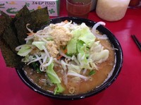 「チャーシューメン 野菜 味濃いめ」@杉田家 千葉祐光店の写真