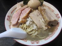 「中華ソバ（７５０円）＋味玉＋鶏チャー＋和え玉」@中華ソバ 伊吹の写真