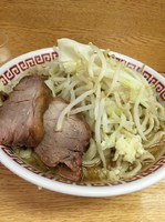 「小ラーメン 野菜少なめ ニンニク少し」@ラーメン二郎 環七新新代田店の写真