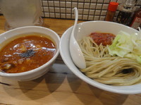 「味玉とまと味噌つけめん」@らーめん カッパハウスの写真