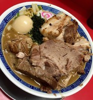 「【蘇り変態仮麺HARDCORE煮干しver】チャーシューメン」@ジャンプの写真