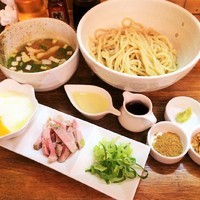 「麺や福一風和えつけ麺2015（〆ごはん付き）1000円」@麺や 福一の写真