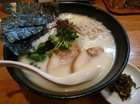 「【一周年記念限定】鶏白湯そば 750円」@麺屋 鶏口の写真
