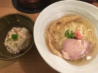 「鯛塩そば+鯛めし・小（780+120円）」@鯛塩そば 灯花 本店の写真