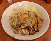 「御神本のまぜたま（裏メニュー） \750」@中華そば 七麺鳥の写真