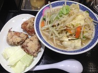 「タンカラ（880円）」@東京タンメン トナリ 東京ラーメンストリート店の写真