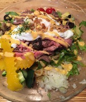 「限定 ルージュの伝言 ～オマール海老の冷製まぜそば～ 950円」@NOODLE STOCK 鶴おかの写真